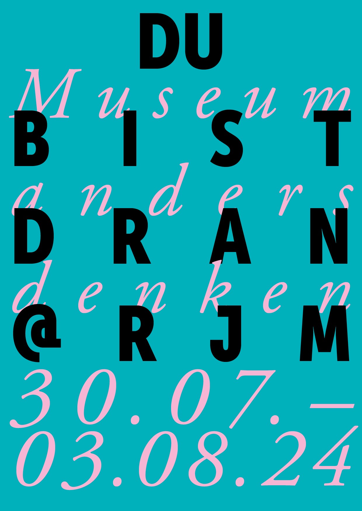 Flyer | Design | Köln | RJM | Museum | Typografie